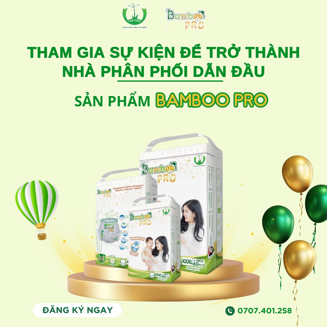 THAM GIA SỰ KIỆN ĐỂ TRỞ THÀNH NHÀ PHÂN PHỐI DẪN ĐẦU CÙNG BAMBOO PRO 